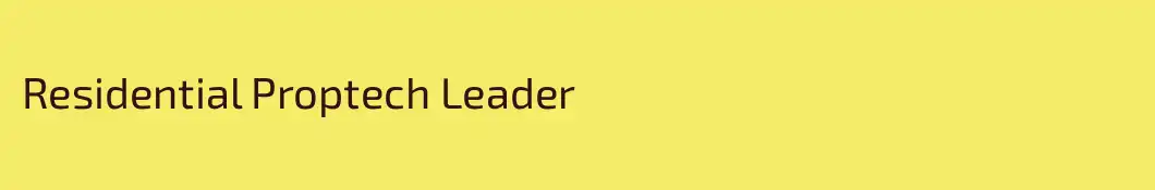 Residential Proptech Leader